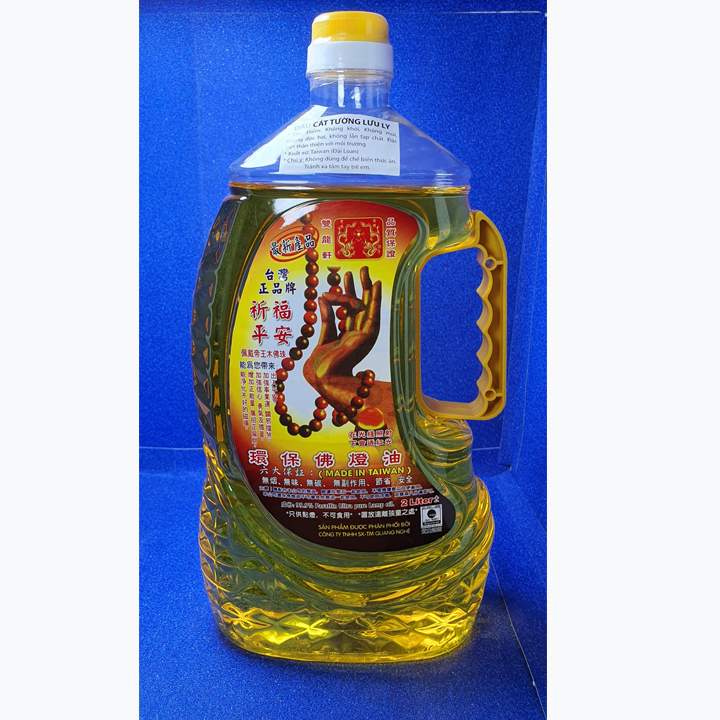 Dầu cát tường lưu ly 2 lít màu vàng