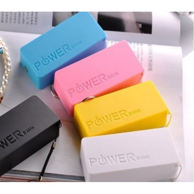 Box sạc dự phòng 2 cell vỏ nhựa