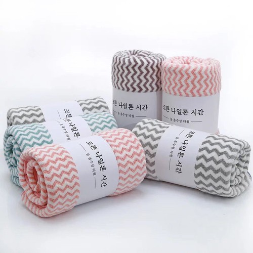 [Có sẵn] Khăn mặt xuất hàn mềm mịn 29x49 cm (giao màu ngẫu nhiên)- nhutrang-anphu