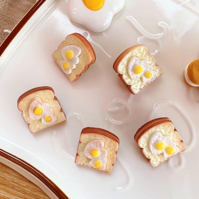 Huy hiệu đồ ăn cài áo, cặp siêu xinh