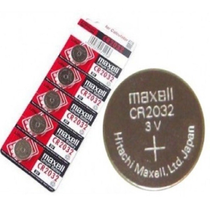 PIN MAXCELL CR 2032 - VĨ 5 CỤC - CBS143
