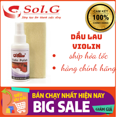Dầu lau đàn violin alice a039pom giá tốt, chất lượng tốt - phân phối sol.g