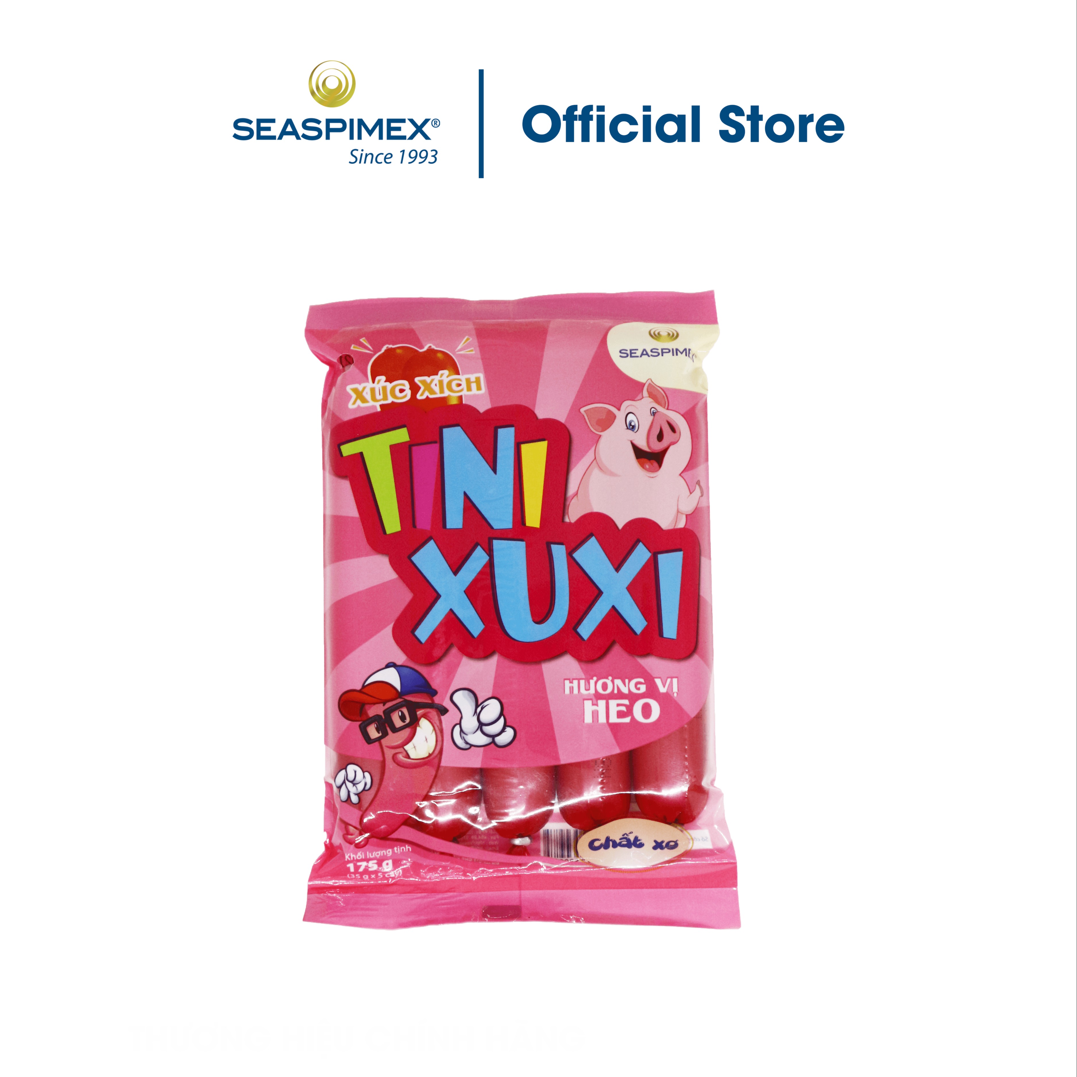 Xúc Xích HEO TINI XUXI 175g (35g x 5 cây)