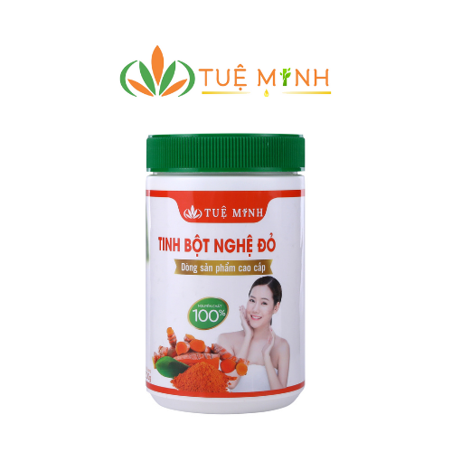 Tinh bột nghệ đỏ nguyên chất Tuệ Minh (1 kg - 2 hũ 500g)