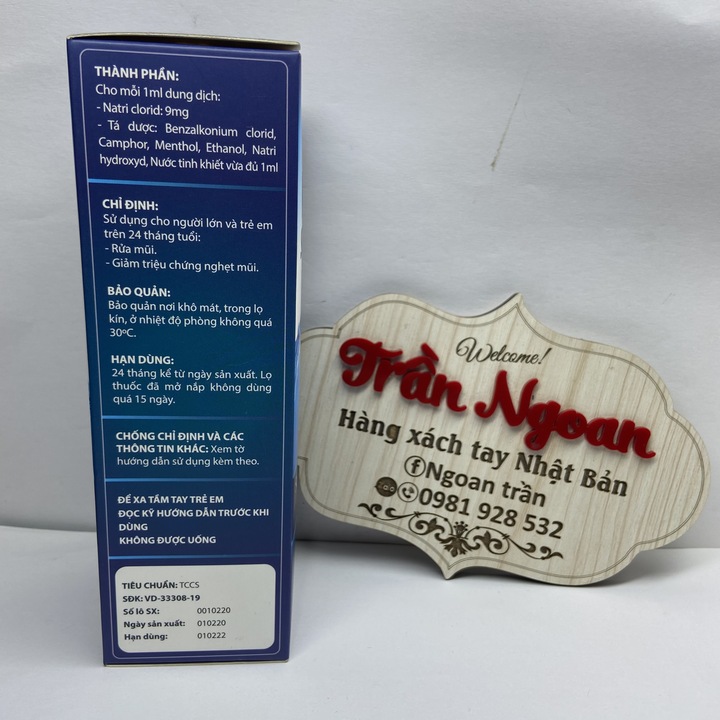 Dung Dịch Xịt Mũi DK Salt