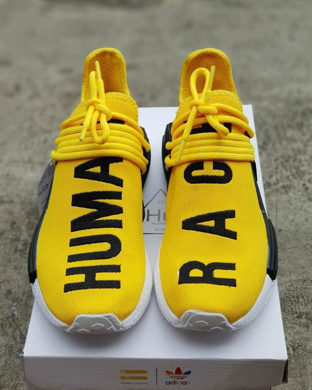 [Full Box] Giày thể thao Human Race NMD Yellow Vàng