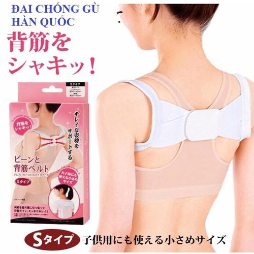 Đai chống gù hàn quốc, giúp lưng thẳng khi ngồi