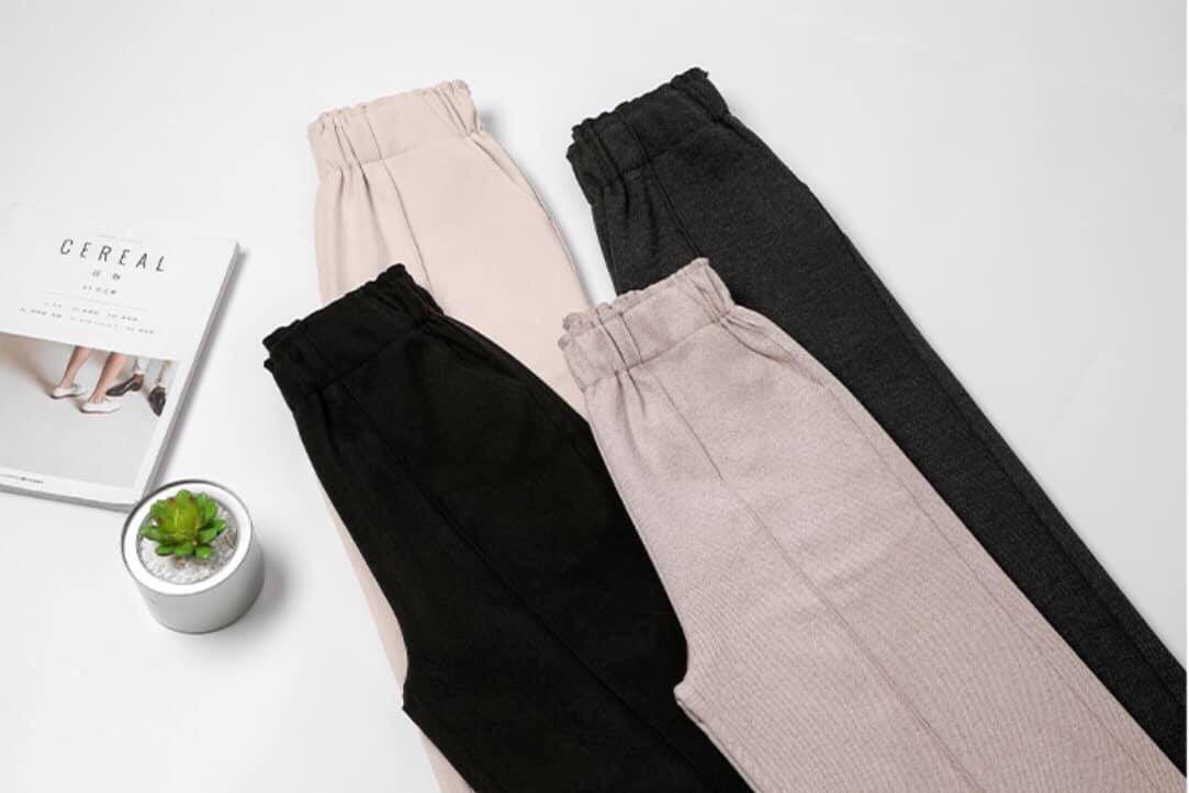 QUẦN BAGGY NỮ CHẤT LIỆU UMI DẠ