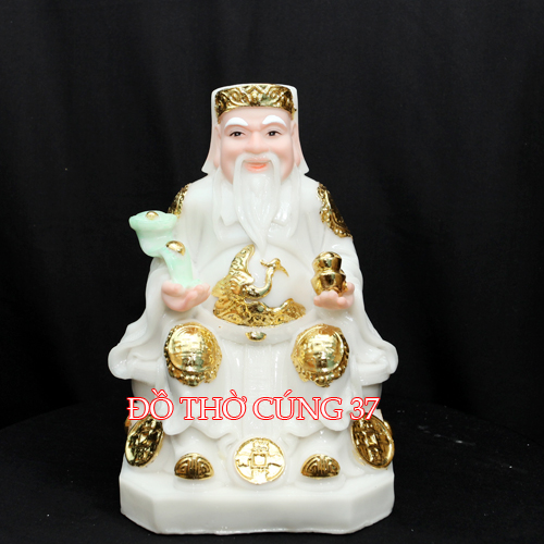 [ Cao 18 cm , 22 cm ] TƯỢNG THẦN TÀI  THỔ ĐỊA [ COMPOSITE + BỘT ĐÁ ]
