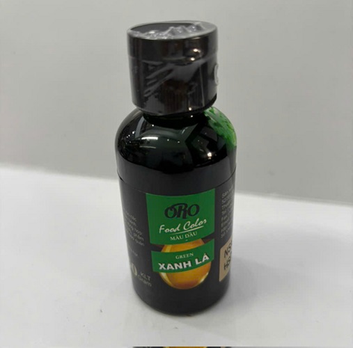 Màu thực phẩm gốc dầu ORO Xanh Lá - 50gr