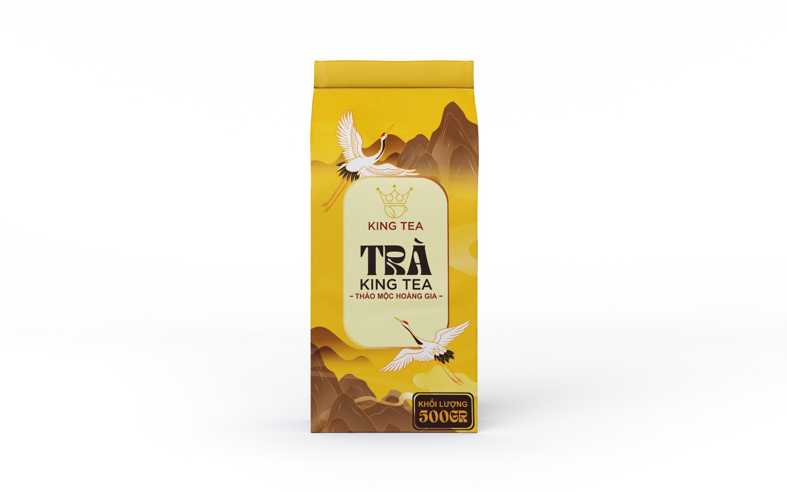 (2túi 500g TẶNG 1 TÚI 200G) TRÀ THẢO MỘC KINGTEA 500G