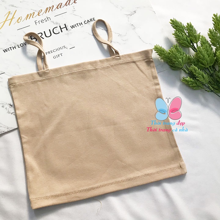 Áo 2 dây Sợi Bún  croptop từ 35-55kg