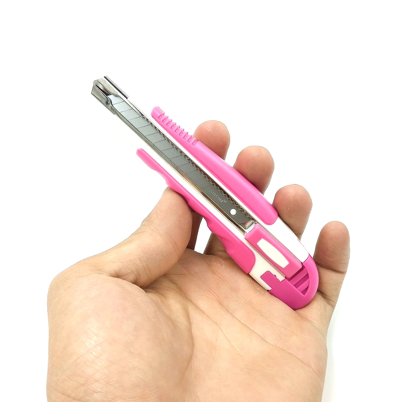 Dao Rọc Giấy 01 Lưỡi Cỡ Nhỏ STACOM - E101B - Nhỏ Gọn