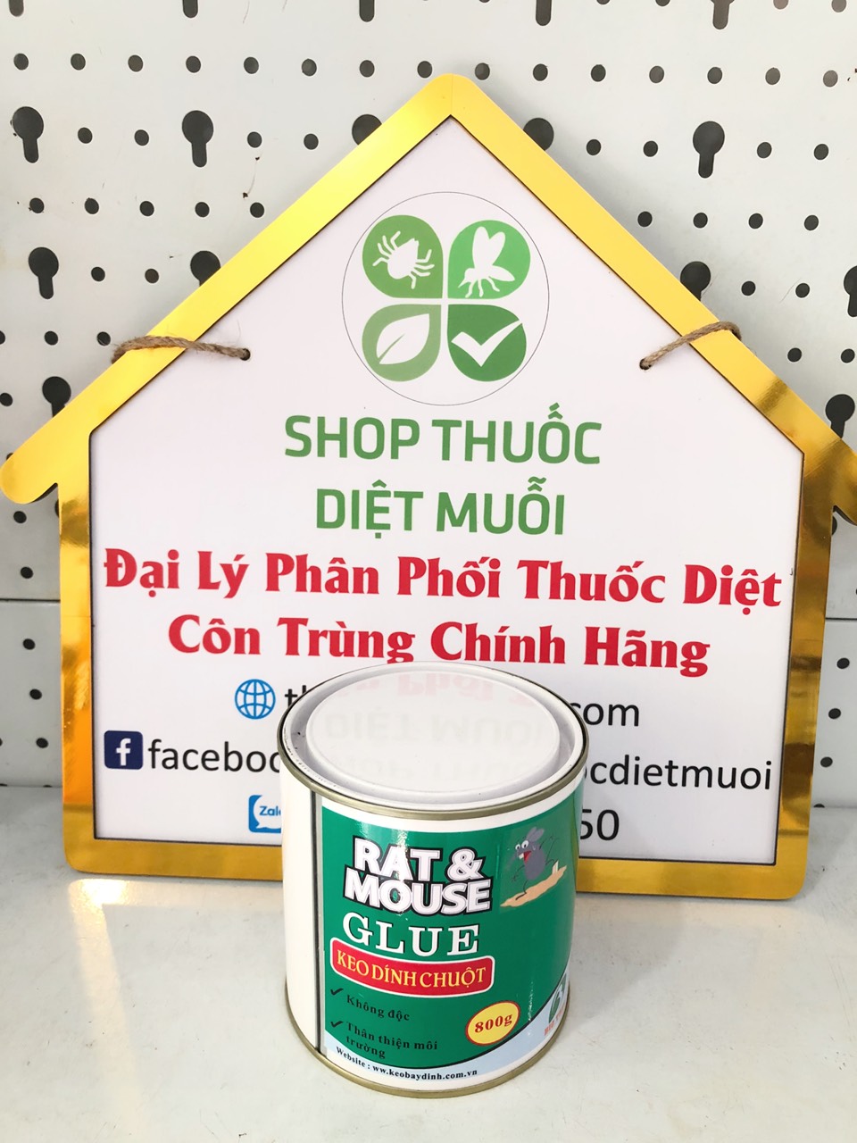 Keo dính chuột siêu dính ( Nhập khẩu Hàn Quốc ) - Hủ 800g