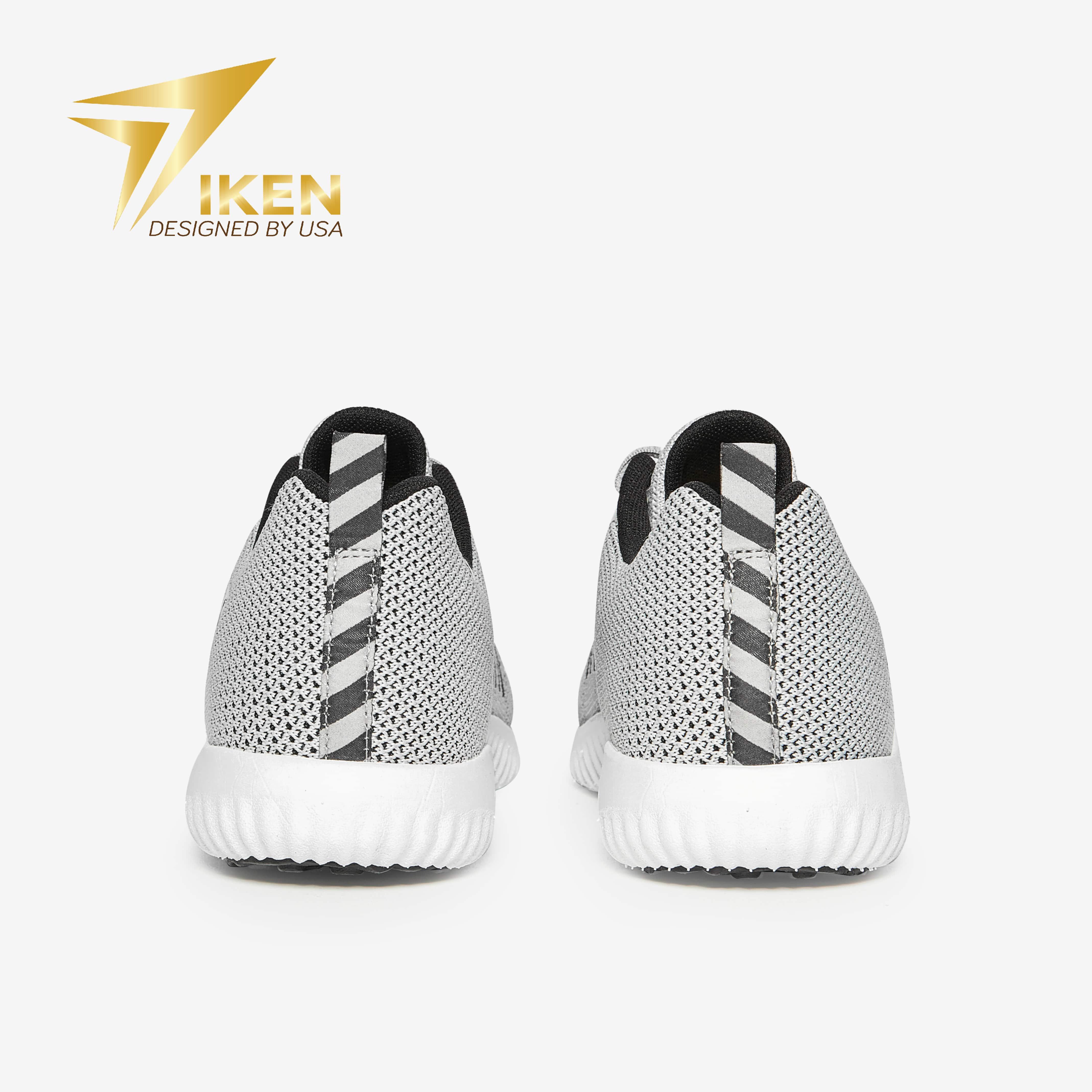 Giày thể thao nữ IKEN Raz - Xám Bạc