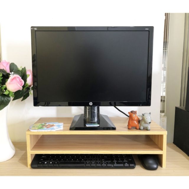 Kệ để màn hình máy tính 2 tầng