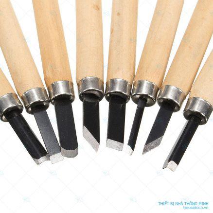 Bộ 10 dao khắc đục tiện gỗ HT285-10