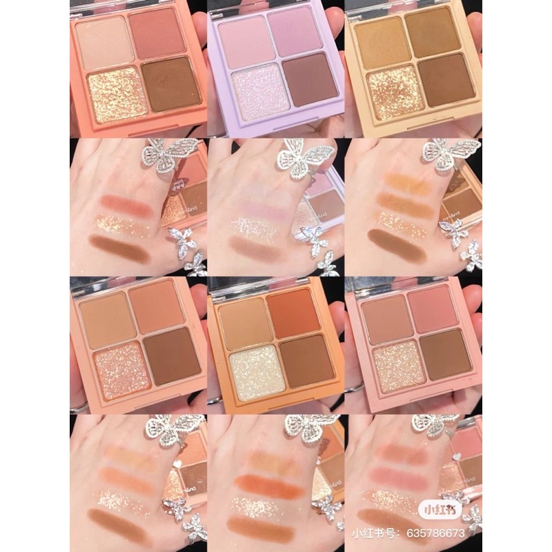BẢNG PHẤN MẮT 4 Ô ROMAND BETTER THAN EYES