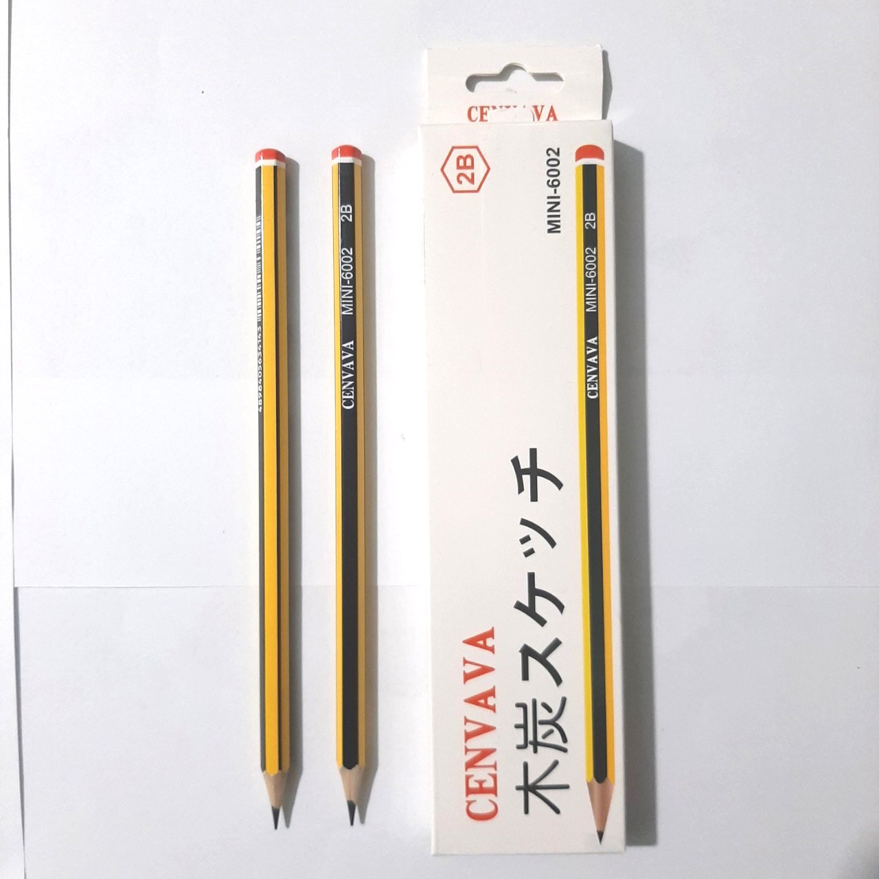 Hộp 12 Cây Bút Chì 2B Cenvava - Nhiều mẫu