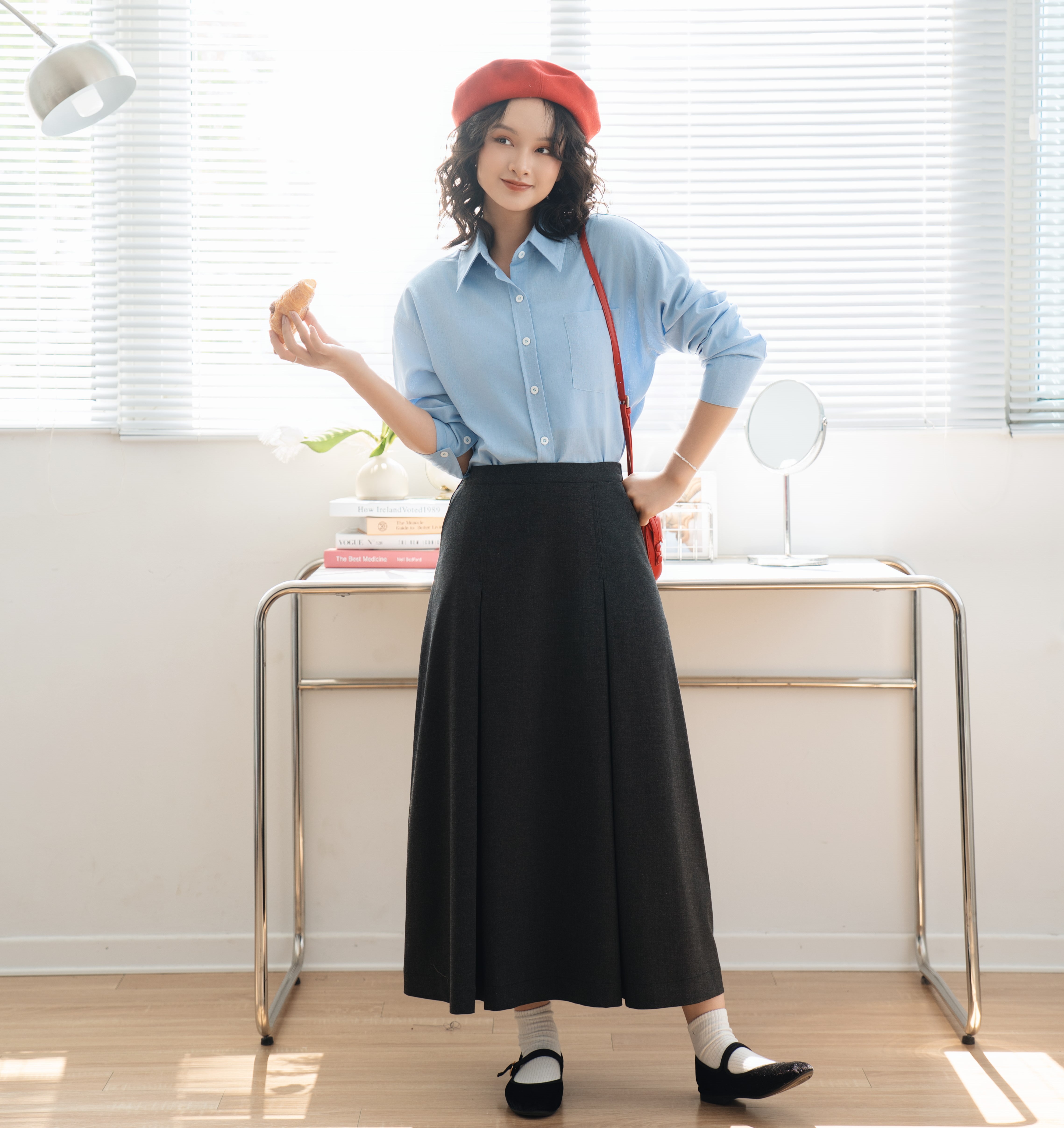 [Nhập LAZLOOK99 GIẢM 100K/500K] Áo sơ mi đũi linen Oxford Shirt - by ufo.thebasic