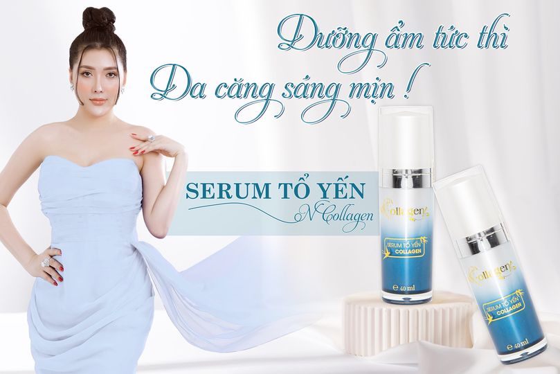 Serum Tổ Yến N Collagen 30 ml – Dưỡng Trắng, Cấp Ẩm Sâu, Săn Chắc & Ngừa Lão Hoá