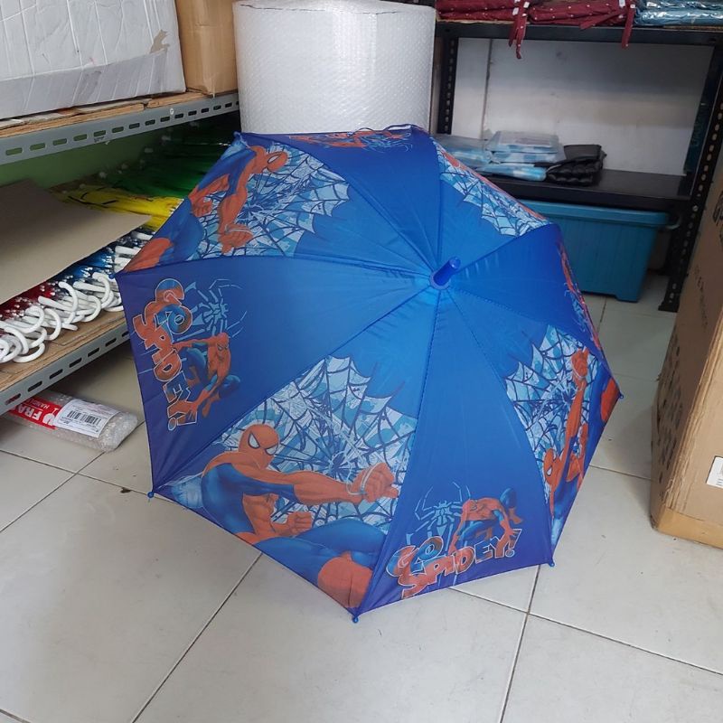 Ô dù cầm tay cho bé trai siêu nhân