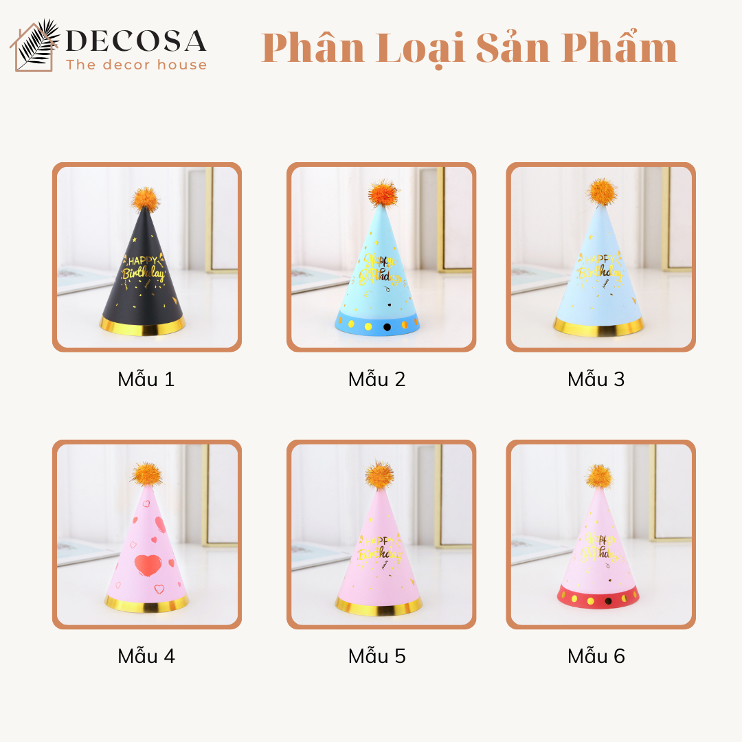 Birthday Hats, Birthday Hats, Birthday Party Decorations