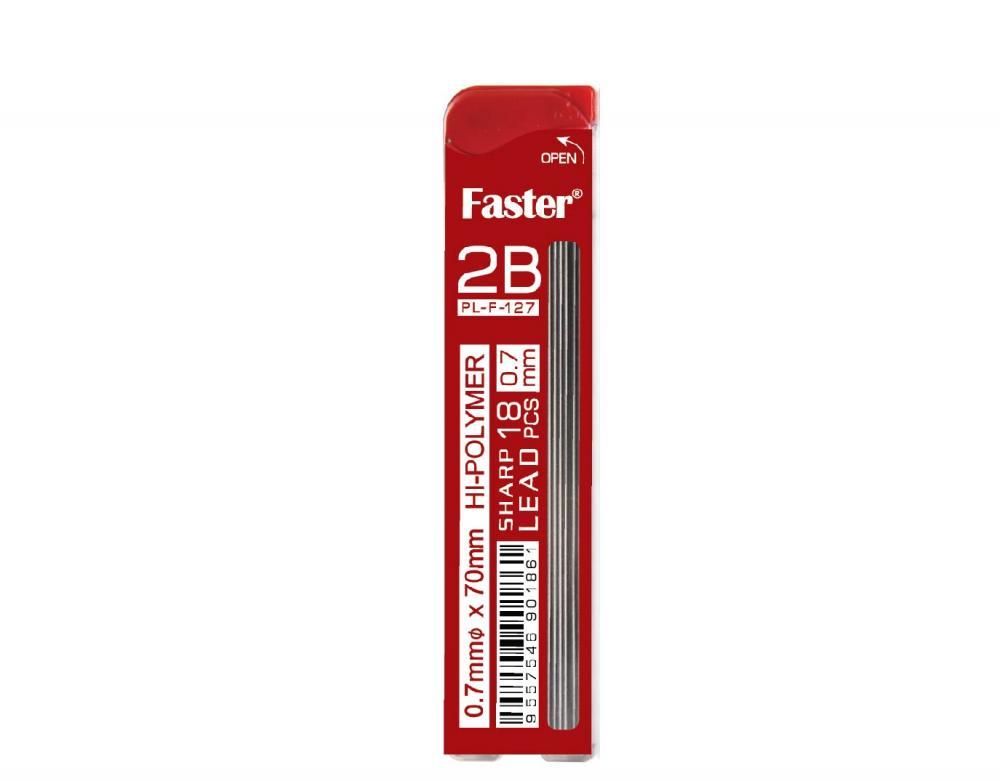 Bộ 2 ruột chì faster ngòi 2b 0.7mm