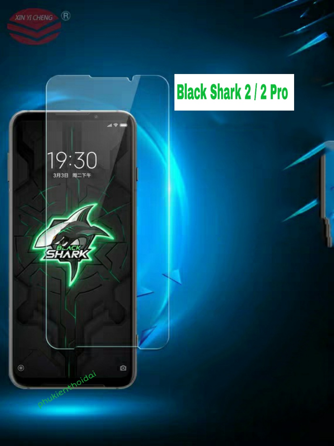 Cường lực Xiaomi Black Shark 2 / 2 Pro / Shark 3 / 3s / Shark 4 / 4s / 4 Pro / Shark 5 / 5 Pro trong suốt loại tốt  ( tặng keo mép )