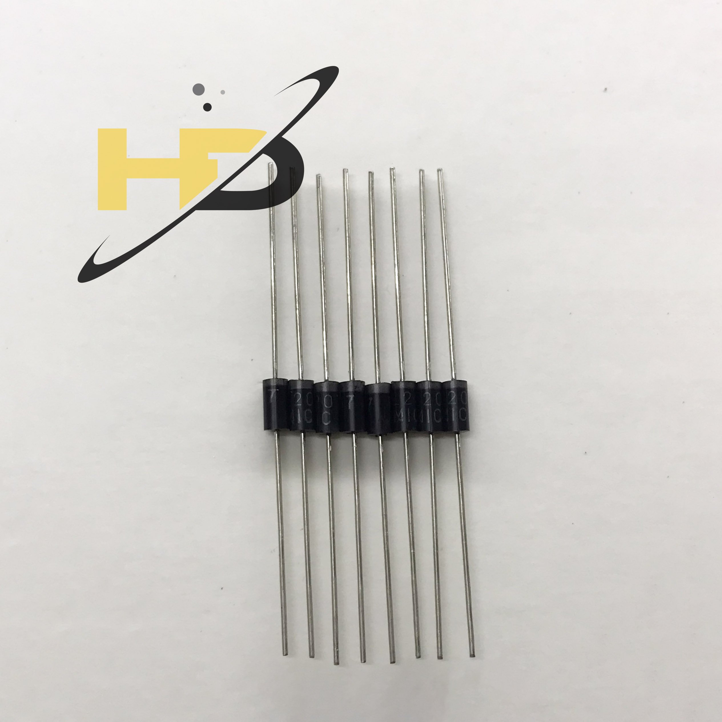 Túi 50 con diode chỉnh lưu rl207 2a 1000v chuyên dụng, đi ốt rl207 mới