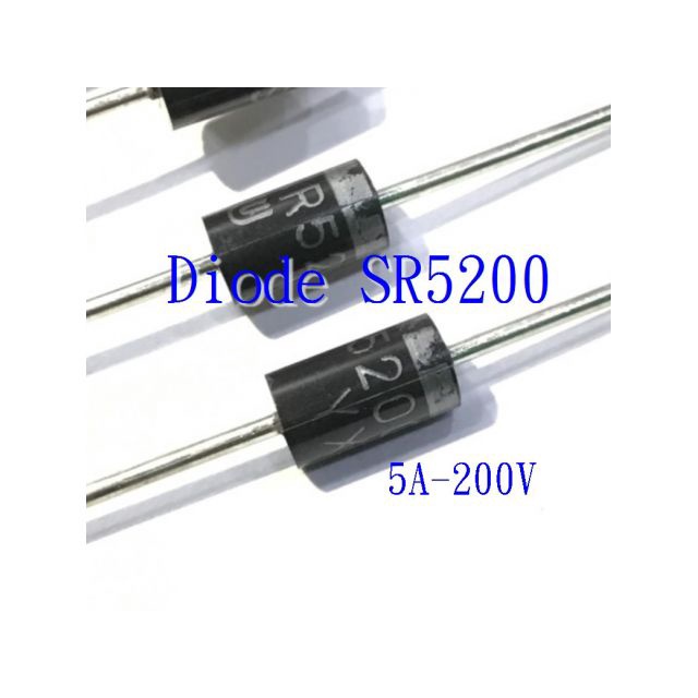 10 chiếc sr5200 _ 5a 200v sr5200 _ 5a 200v dip chuyên dụng_loại tốt