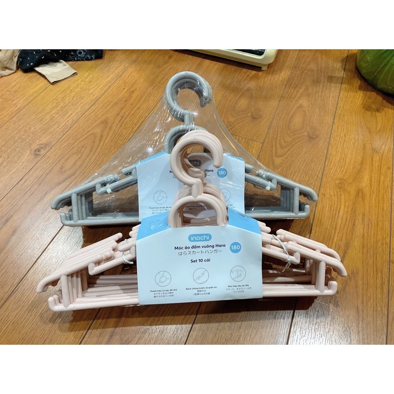 Mắc áo/móc áo đầm vuông hara 180 inochi
