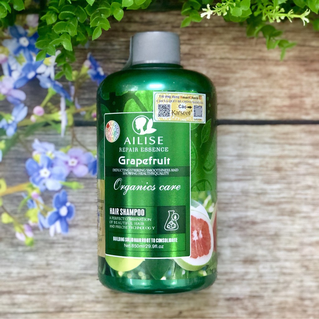 Dầu gội bưởi Valert Grapefruit ngăn rụng mọc tóc 850ml --Chống Rụng Tóc Xơ Hư Tổn