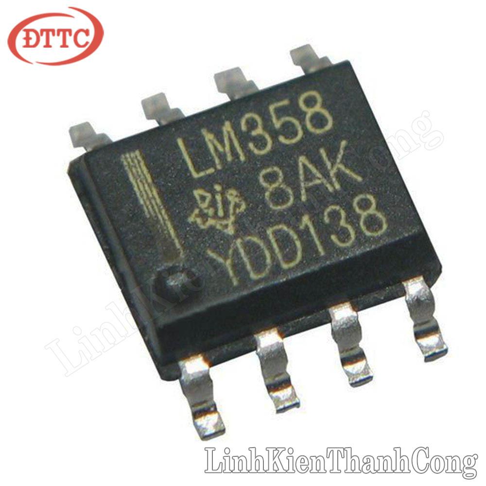 LM358 - SOP8 (Loại Tốt)