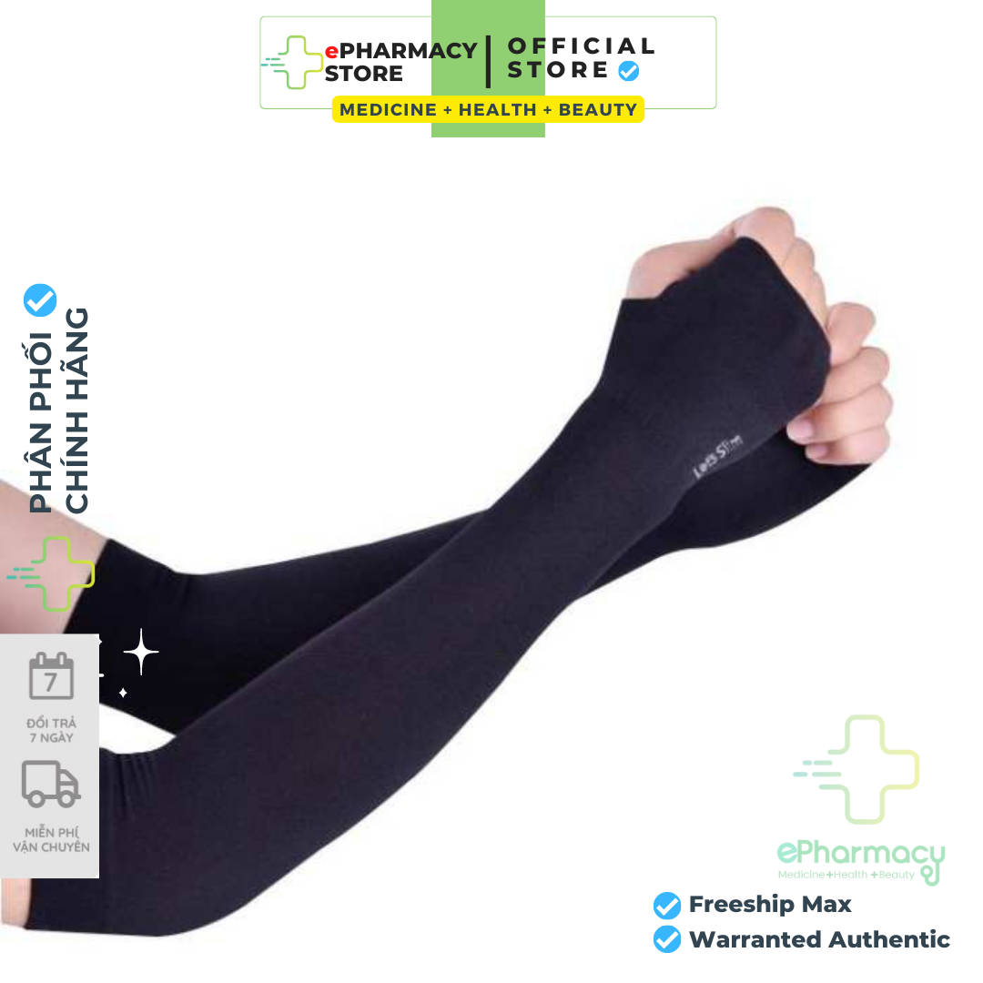 Găng tay chống nắng lets slim aqua x túi zip mỏng - bao tay chống nắng lets slim