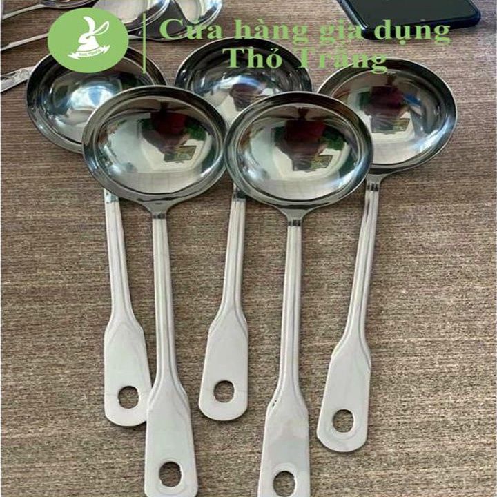 Vá canh vá cơm inox 304 cao cấp không gỉ