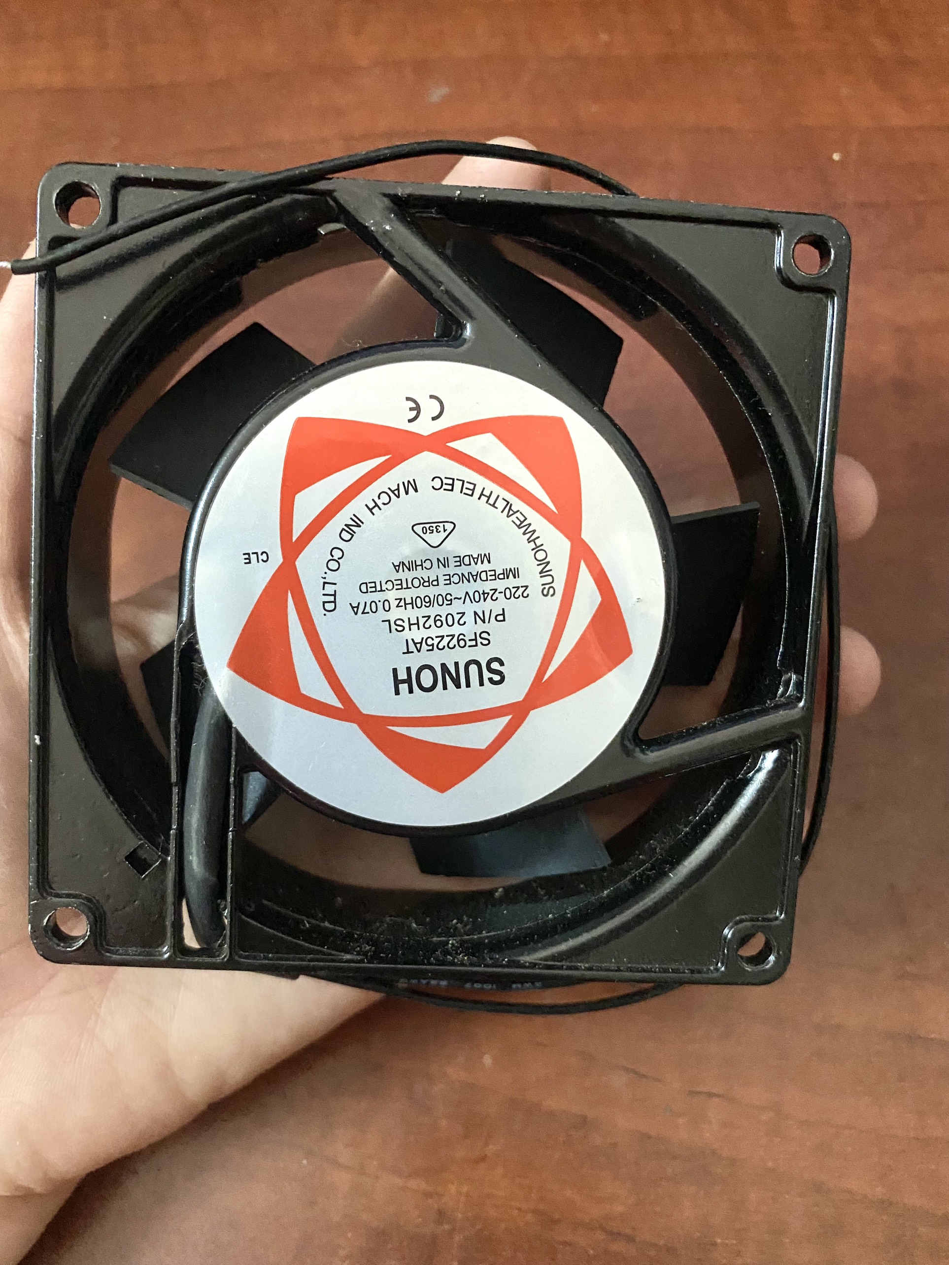 Quạt tủ lạnh Sunoh 5 cánh 220V (9*9)