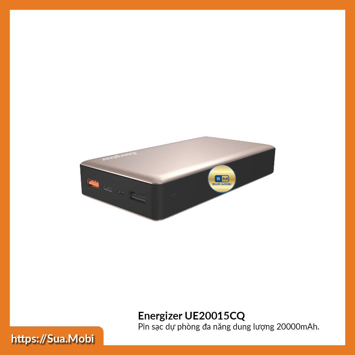 Pin sạc dự phòng Energizer UE20043 20,000mAh