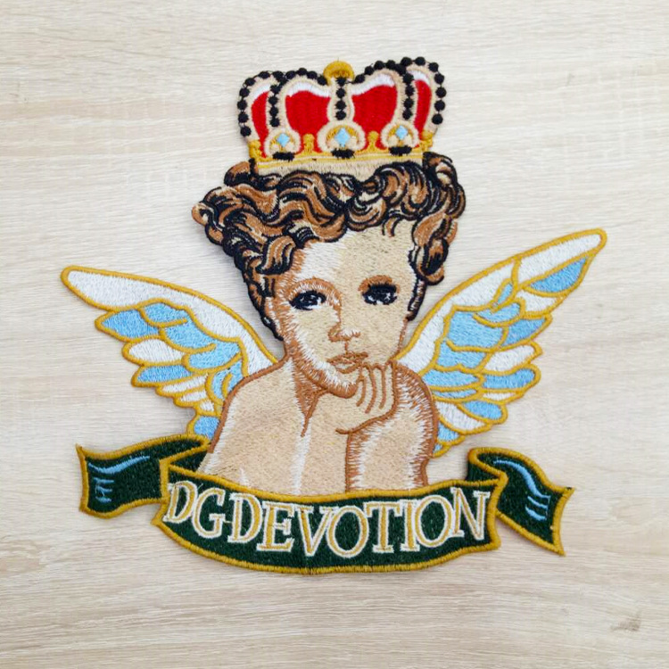 [Độc Quyền] Miếng Thêu Ủi Quần Áo Thiên Thần Tình Yêu MS6422