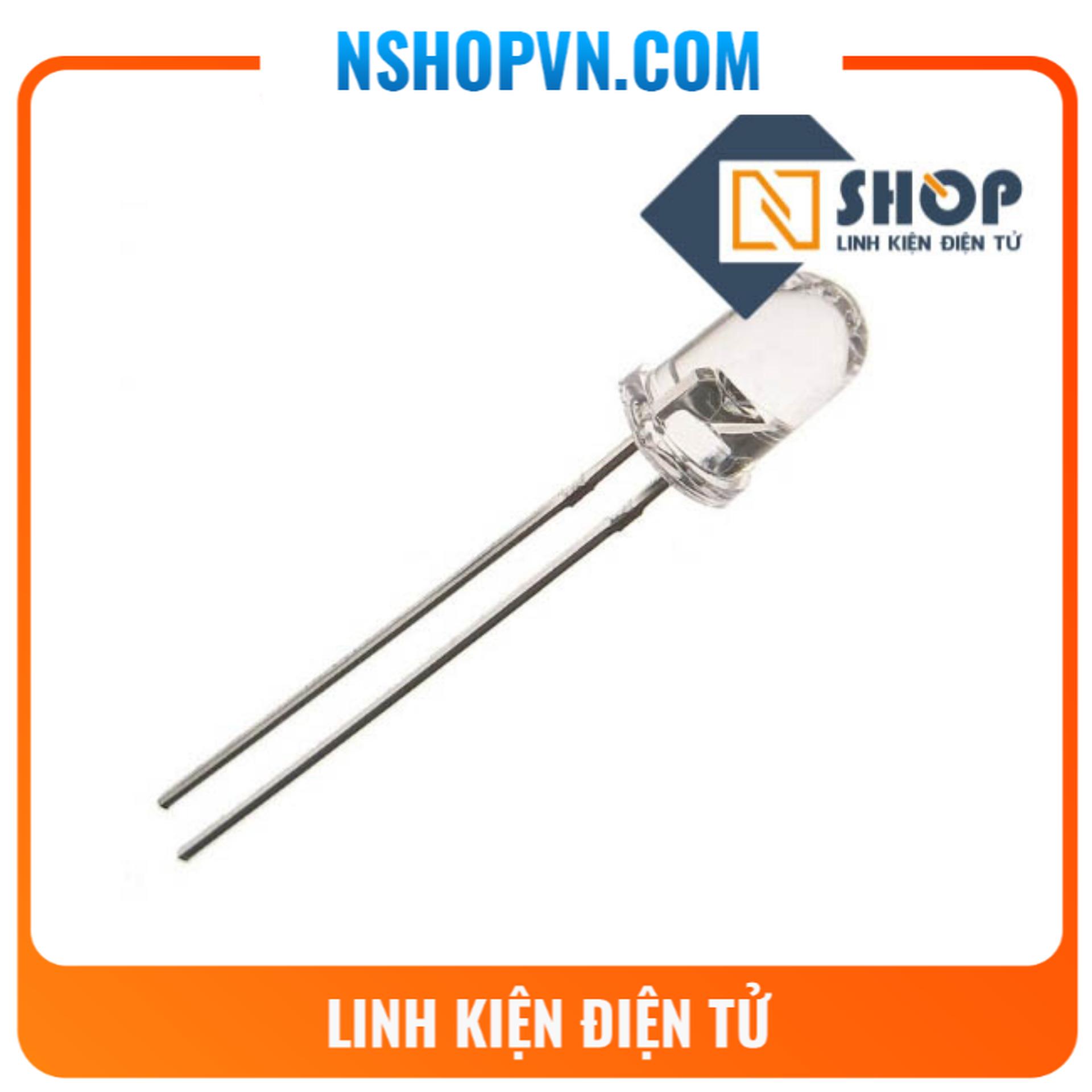 Led trong 5mm Xanh lá (50 con)