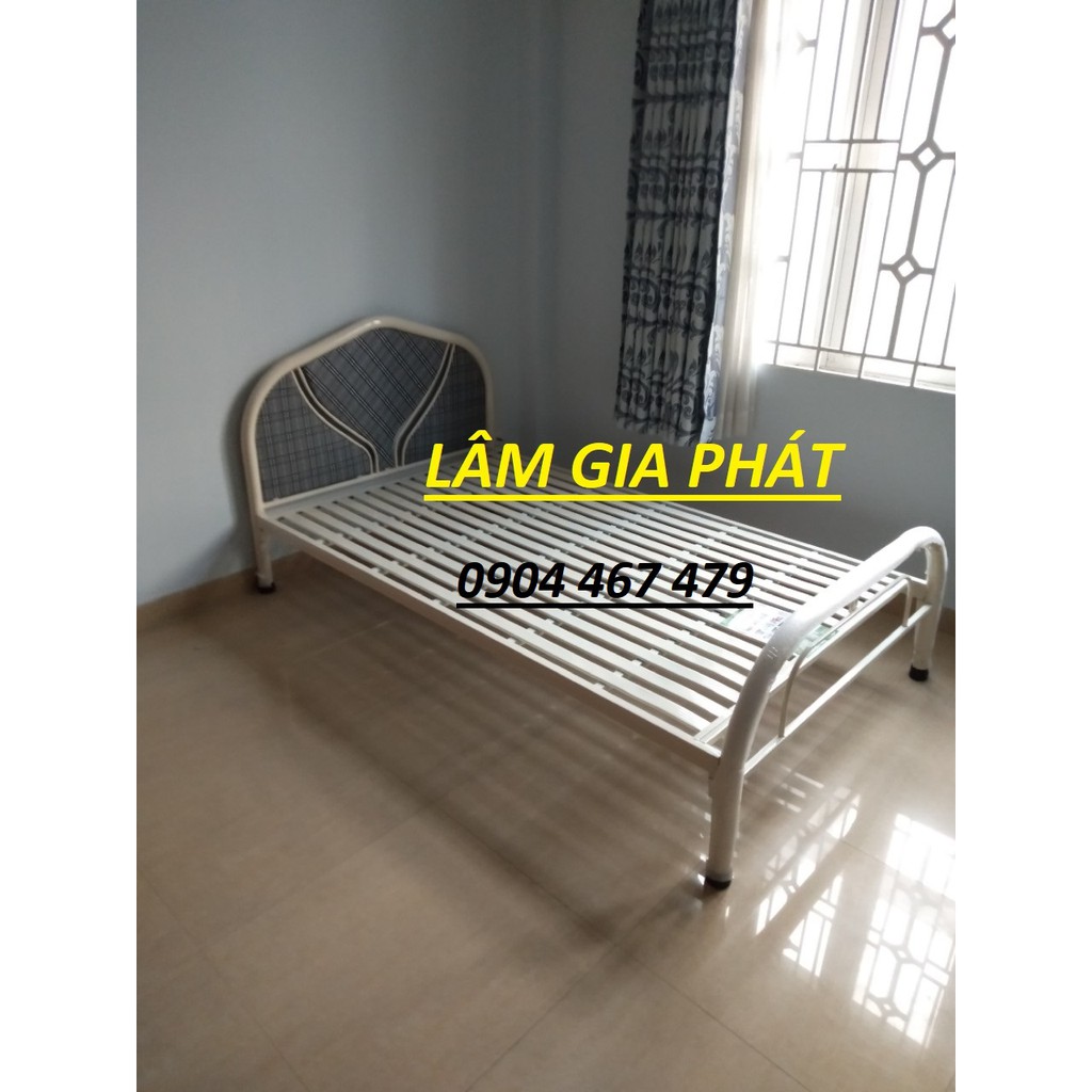 [HCM]Giường Sắt Ống Tròn Đơn Giá Rẻ