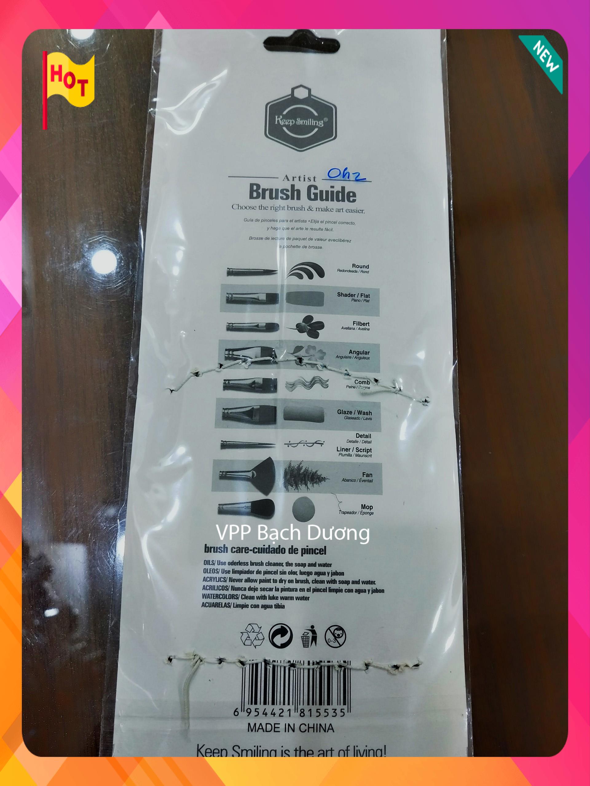 Cọ 10 cây 6303B - vĩ