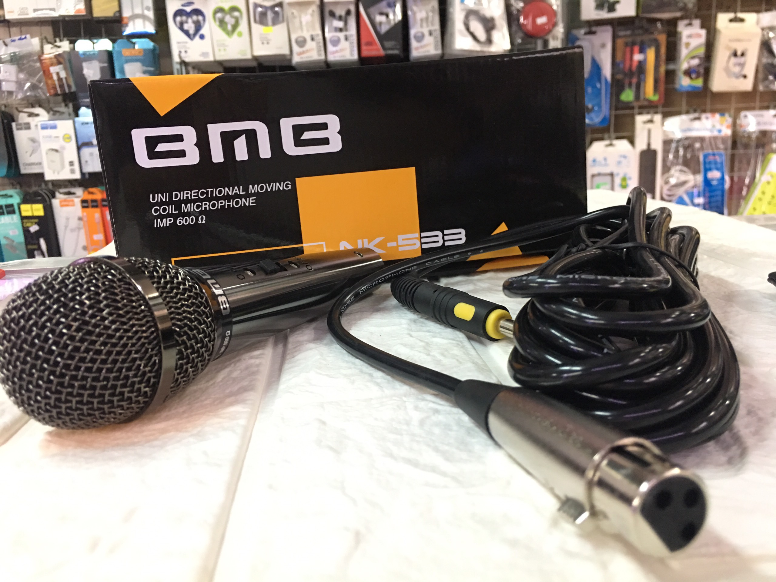 MICRO KARAOKE CÓ DÂY BMB NK-533 HÀNG JAPAN