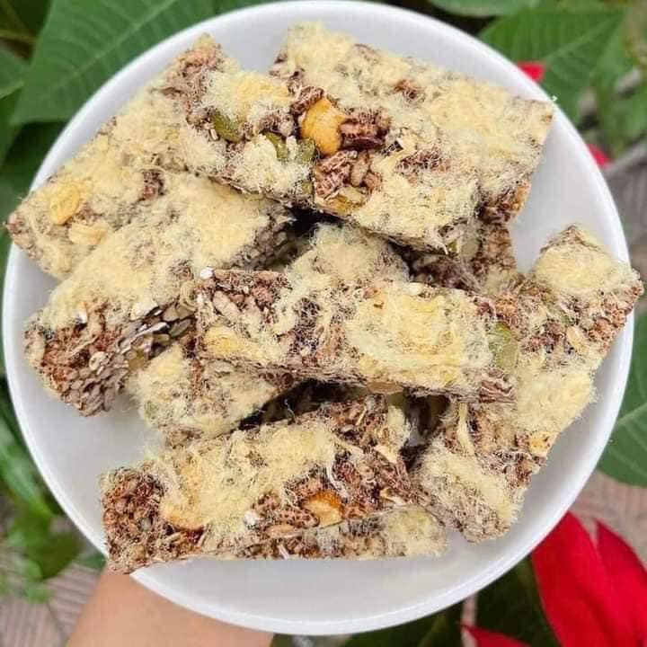 Thanh Gạo Lứt Chà Bông Trai Đẹp 250G
