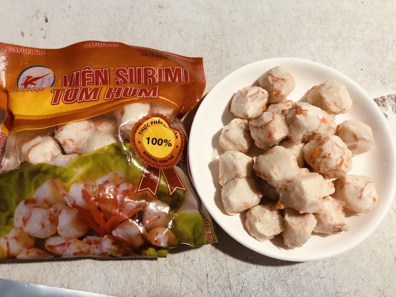 1kg tôm hùm viên Dafufood