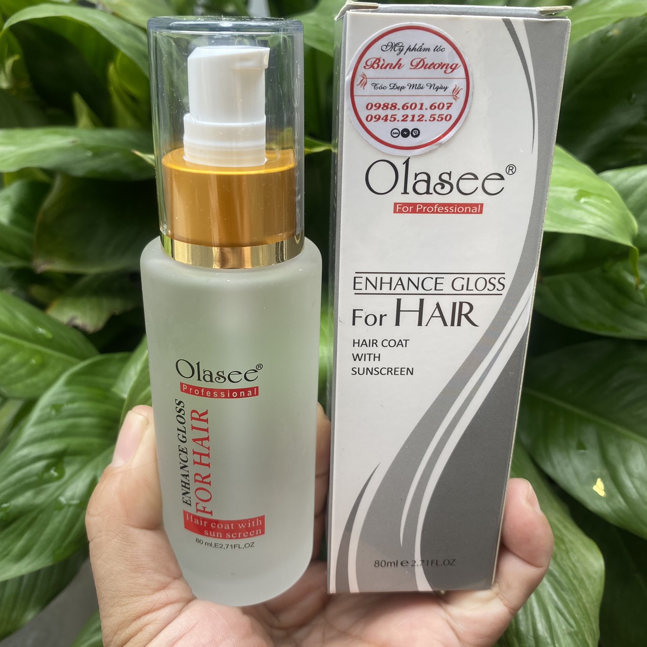 Tinh dầu dưỡng tóc OLASEE Hair Coat 80ml NEW
