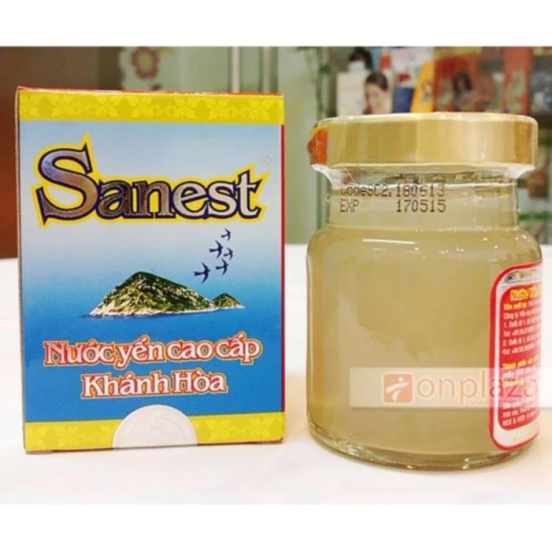 COMBO 10 Hũ nước Yến Sào Khánh Hòa  ( Không Đường ) 70ml mẫu mới 21% yến