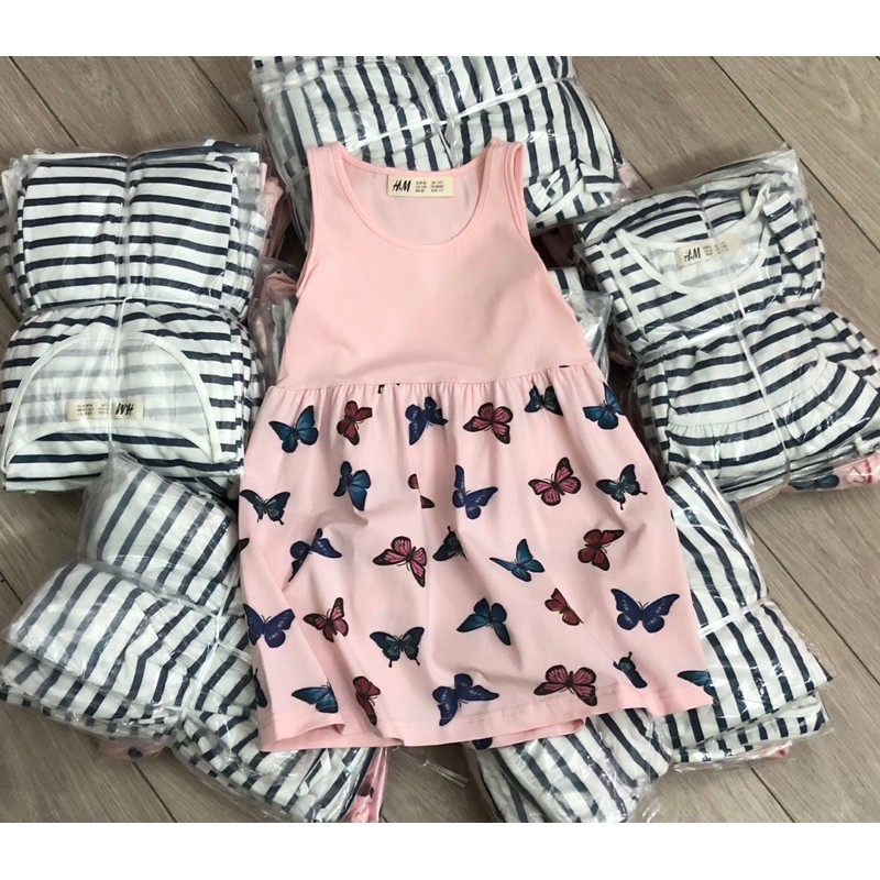 Set váy HM cho bé gái 6-8Y (set 2c)