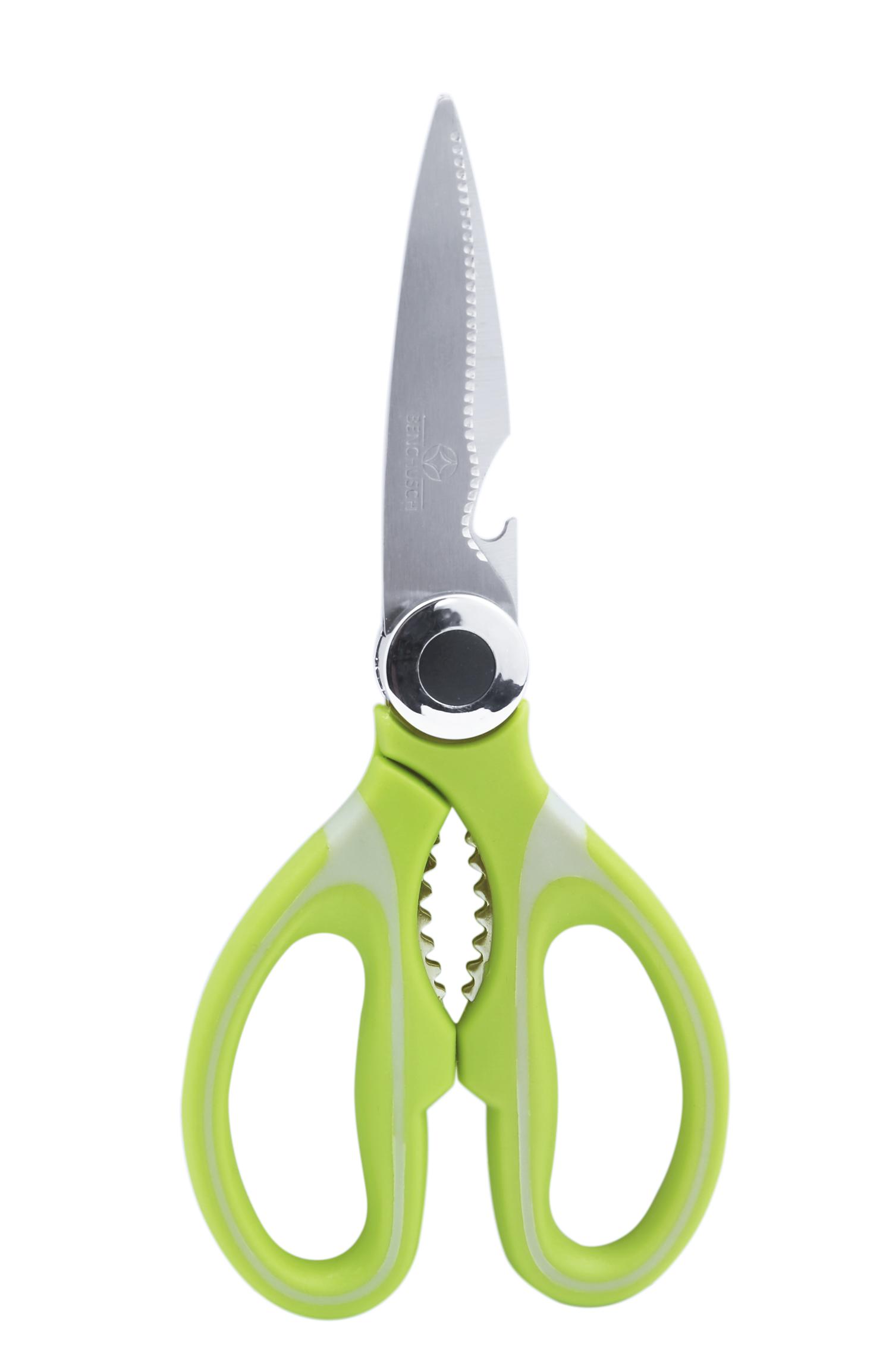 BENCHUSCH HEAVY DUTY KITCHEN SHEARS - MULTIFUNCTION - STAINLESS STEEL - ULTRA SHARP SCISSORS