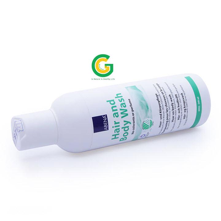 [HCM]Dầu gội khô và  sữa tắm khô Abena